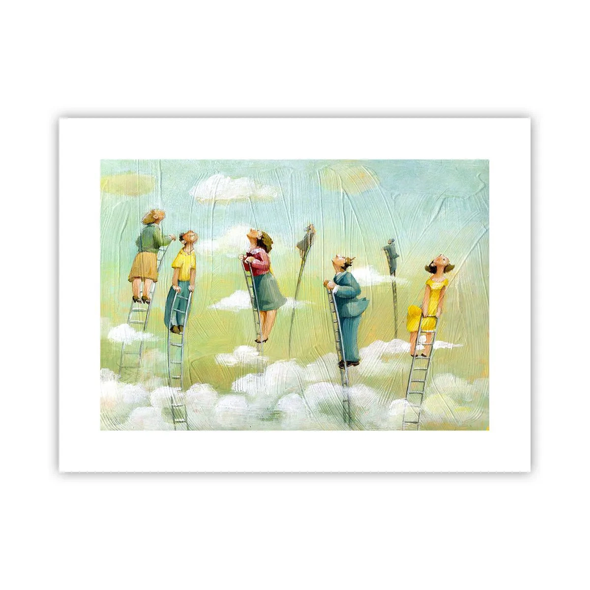 Poster - Hinter deinem Traum - 40x30 cm