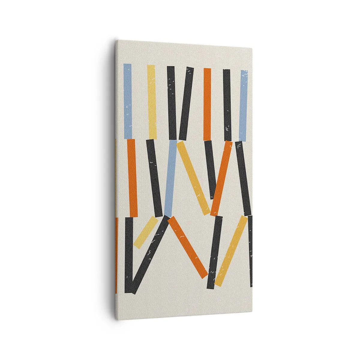 Bild auf Leinwand - Leinwandbild - Komposition auf der Ebene - 55x100 cm