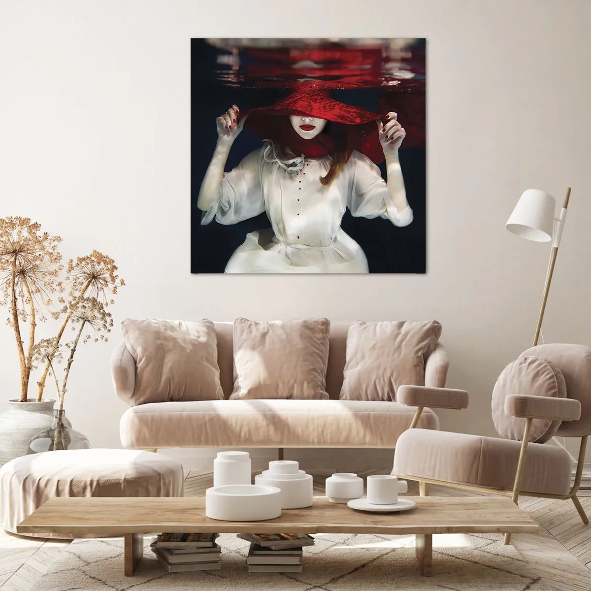 Bild auf Leinwand - Leinwandbild - Boshafte Göttin in der slawischen Mythologie - 30x30 cm