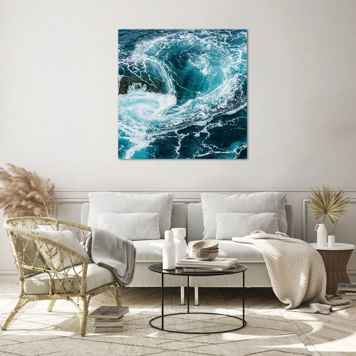 Glasbild - Bild auf glas - Das Tor zum Mittelpunkt der Erde - 30x30 cm