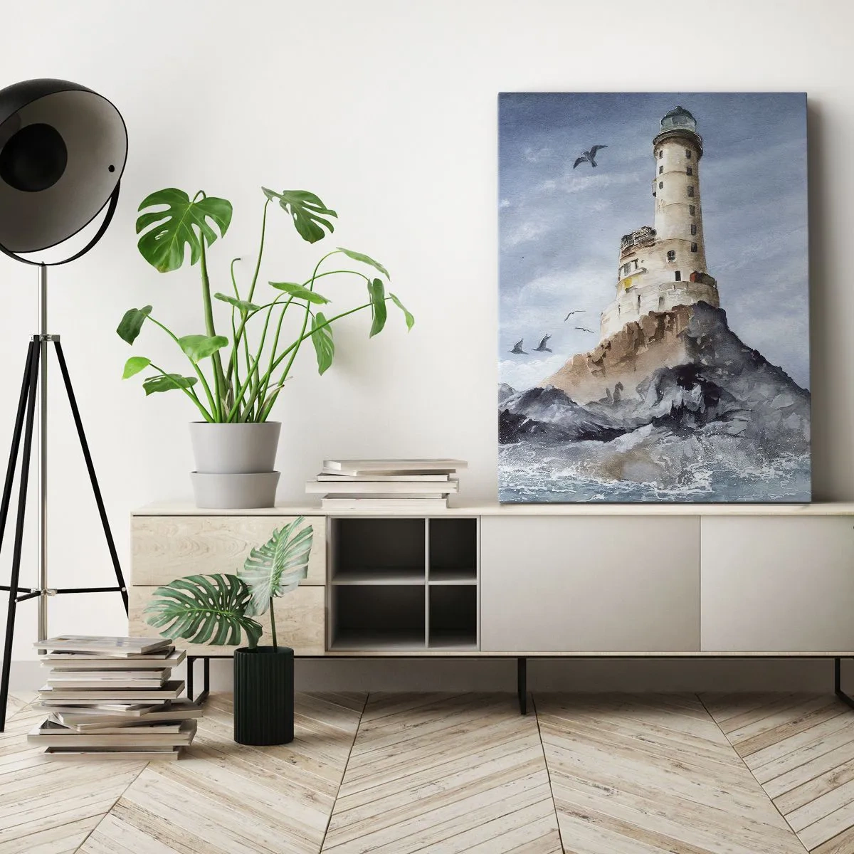 Bild auf Leinwand - Leinwandbild - Unbesiegbar - 55x100 cm