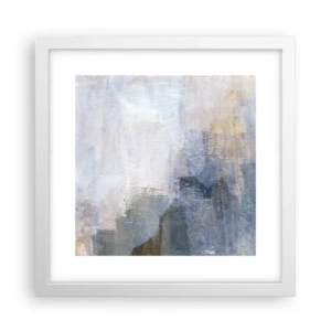 Poster in einem weißen Rahmen - Farbtöne und Akkorde - 30x30 cm