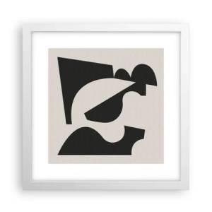 Poster in einem weißen Rahmen - Zum Selbstbauen - 30x30 cm