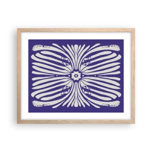 Poster in einem Rahmen aus heller Eiche - Ethnische Inspirationen - 50x40 cm