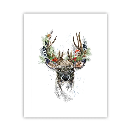 Poster - Im festlichen Gewand - 40x50 cm