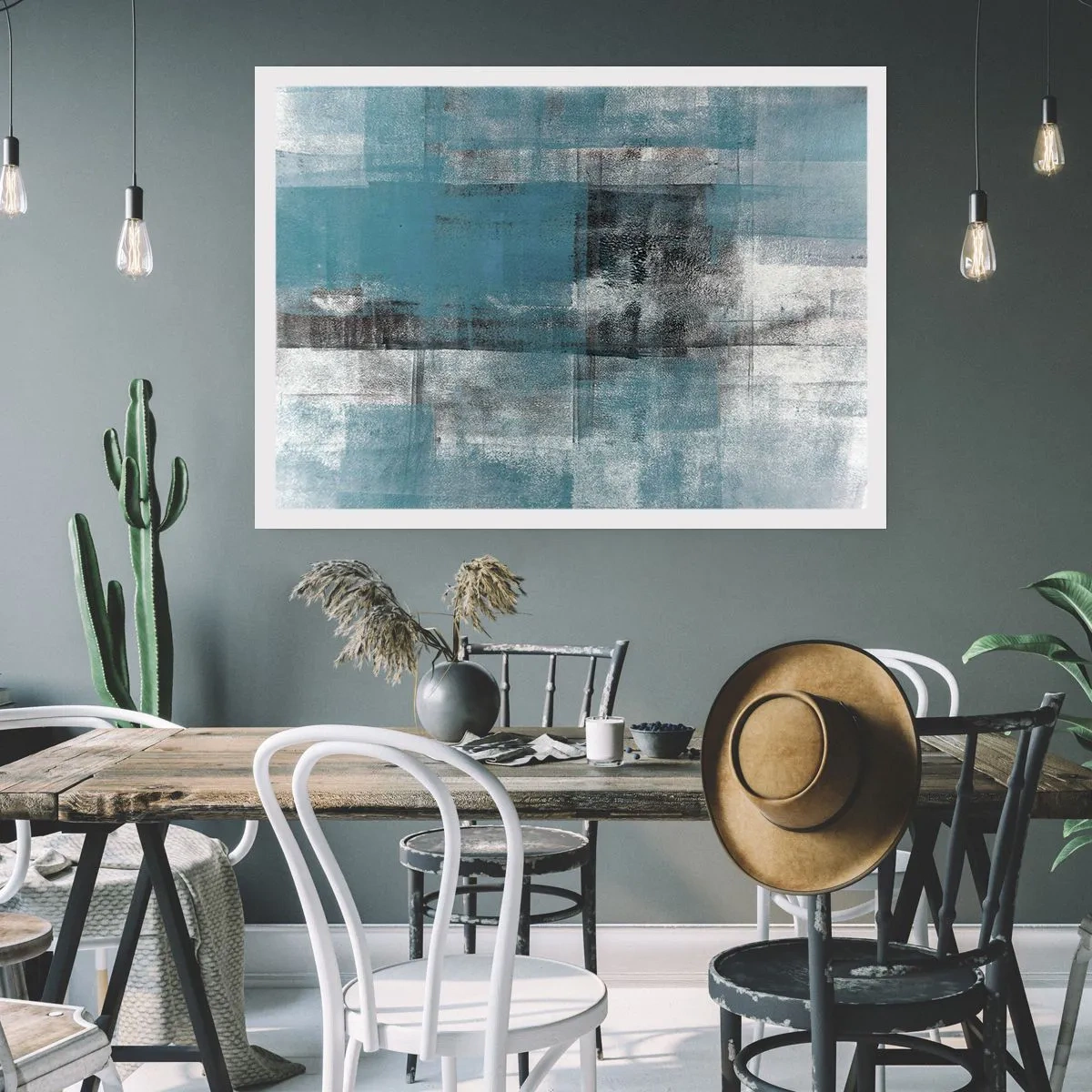 Poster - Wasser und Luft - 70x50 cm