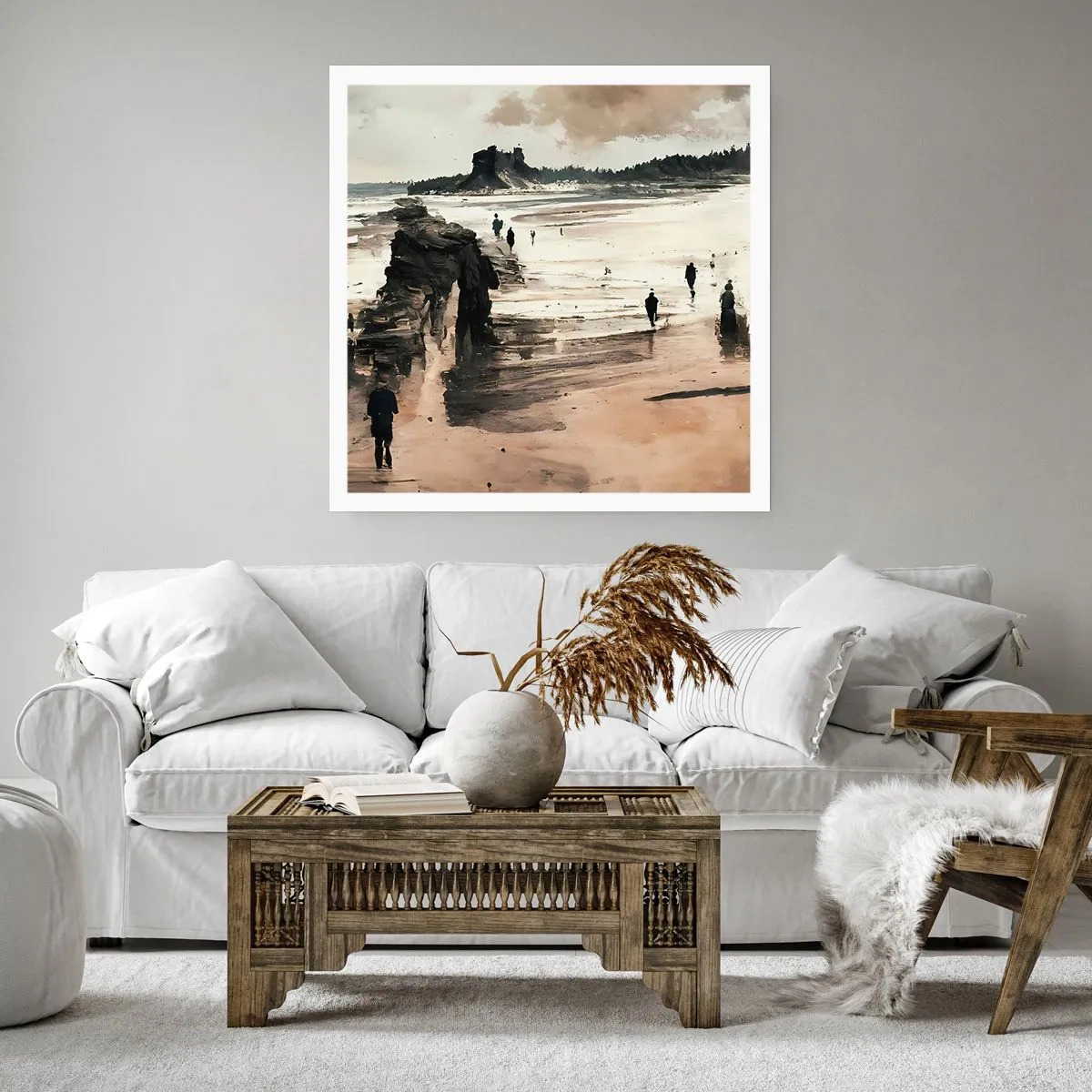 Poster - Einberufen - 40x40 cm