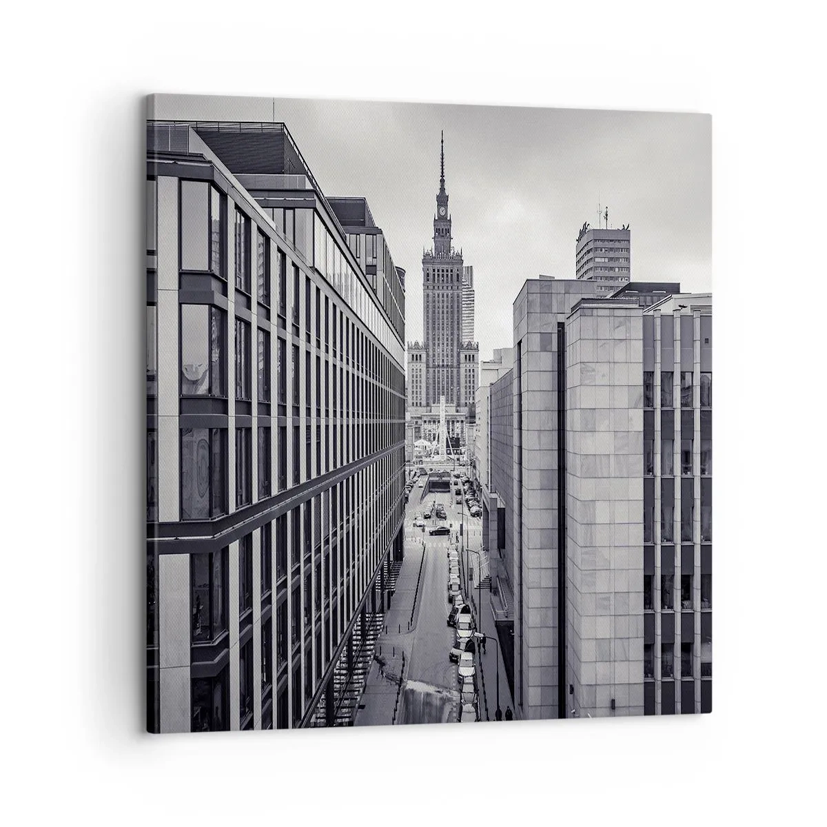 Bild auf Leinwand - Leinwandbild - Warschauer Tal - 60x60 cm