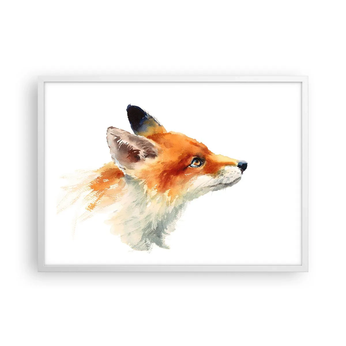 Poster in einem weißen Rahmen - Man kann nie vorsichtig genug sein - 70x50 cm