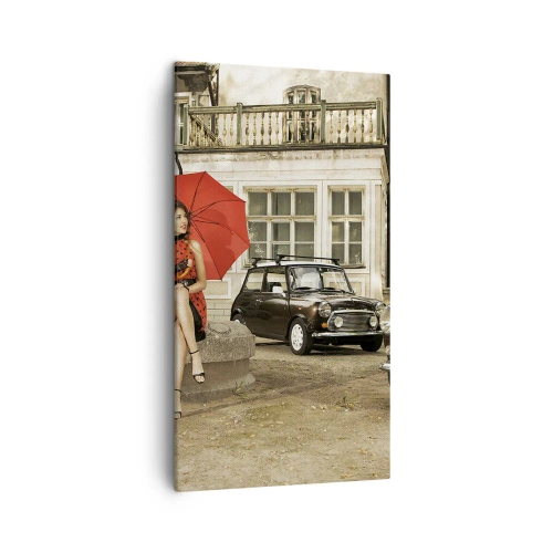 Bild auf Leinwand - Leinwandbild - Eine sentimentale Minireise - 45x80 cm
