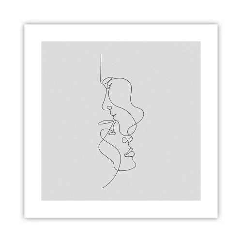 Poster - Die Hitze bitterer Begierden - 40x40 cm