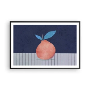 Poster in einem schwarzem Rahmen - Konvexität und Ebene - 91x61 cm