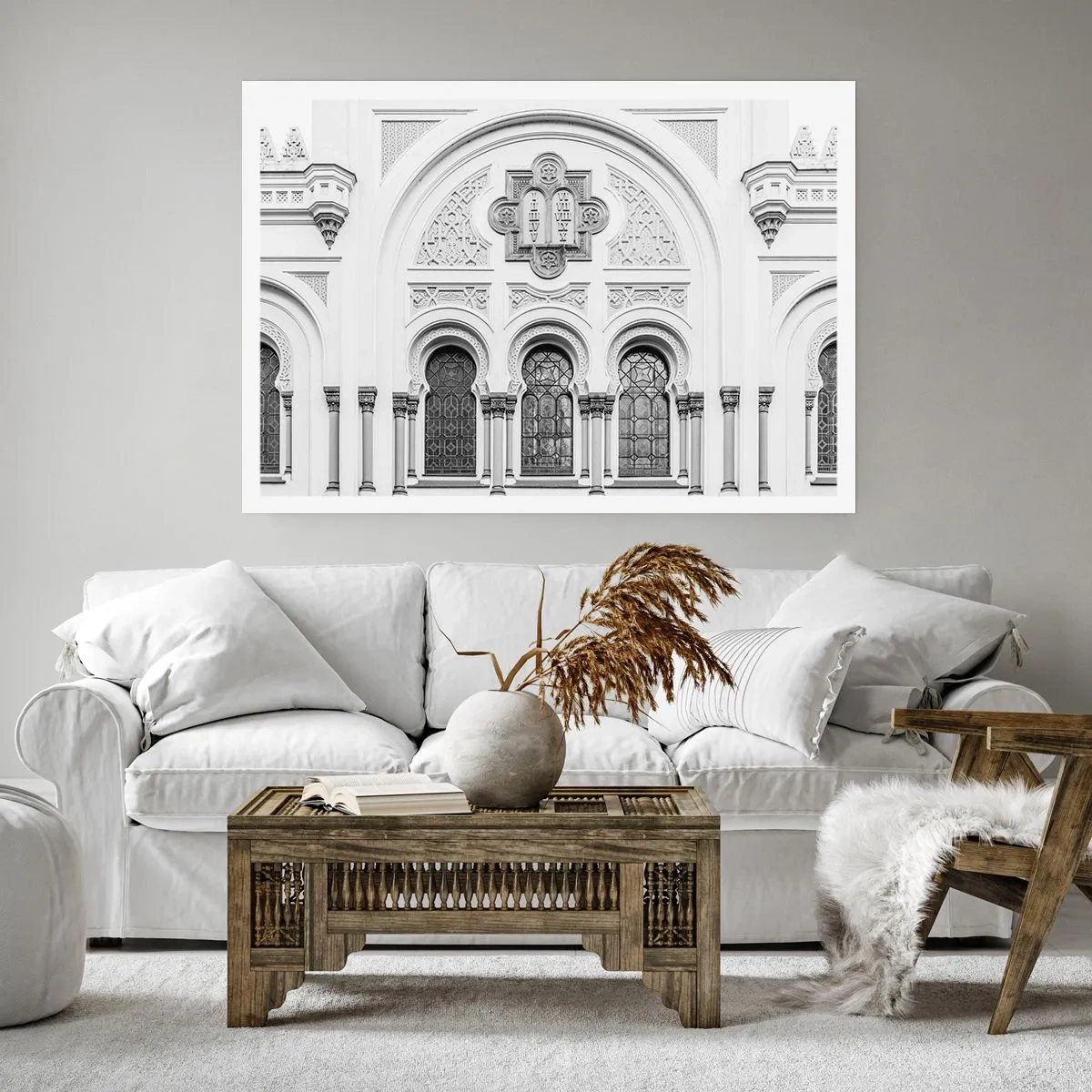 Poster - An der Grenze der Kulturen - 70x50 cm