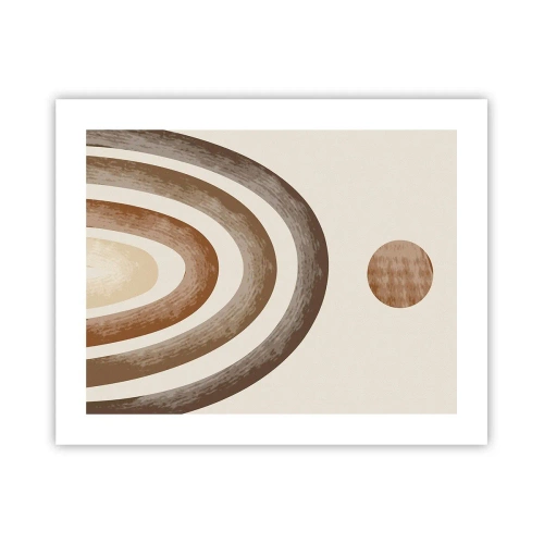 Poster - In einer weit entfernten Galaxie - 50x40 cm