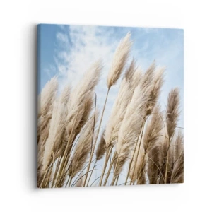 Bild auf Leinwand - Leinwandbild - Sonnige und windige Liebkosungen - 30x30 cm