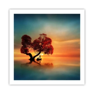 Poster - Oddaysons und die Stille der Weltlosen - 60x60 cm