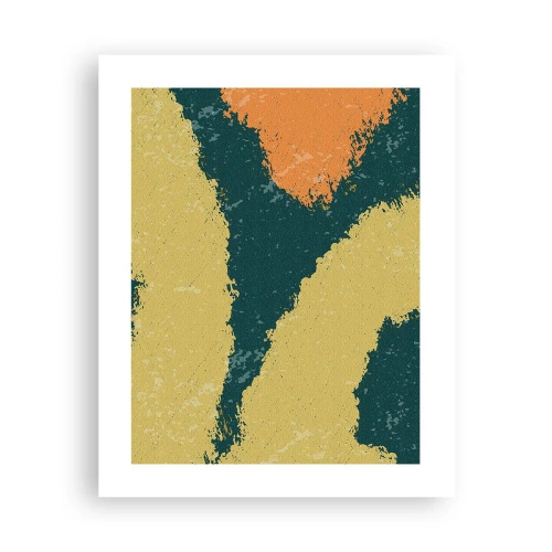 Poster - Abstraktion – langsame Bewegung - 40x50 cm