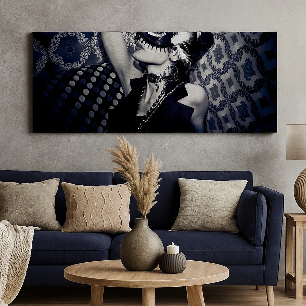 Bild auf Leinwand - Leinwandbild - Dekorationen, Ornamente, Muster ... - 30x30 cm