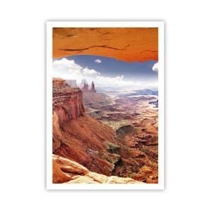 Poster - Von der Natur selbst geschnitzt - 70x100 cm