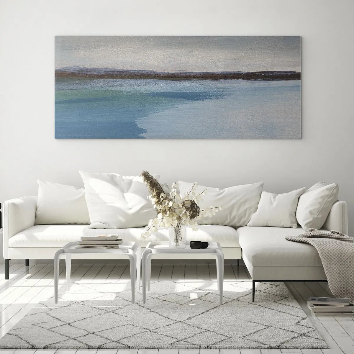 Glasbild - Bild auf glas - Horizontale Landschaft - 100x40 cm