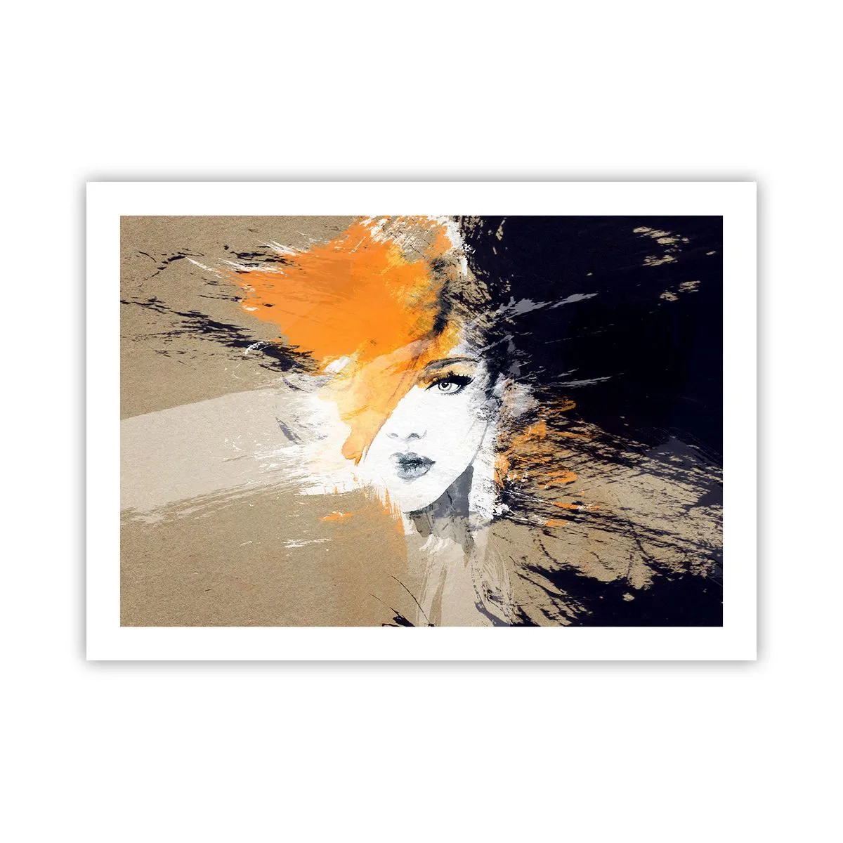 Poster - Und es ist Licht - 70x50 cm