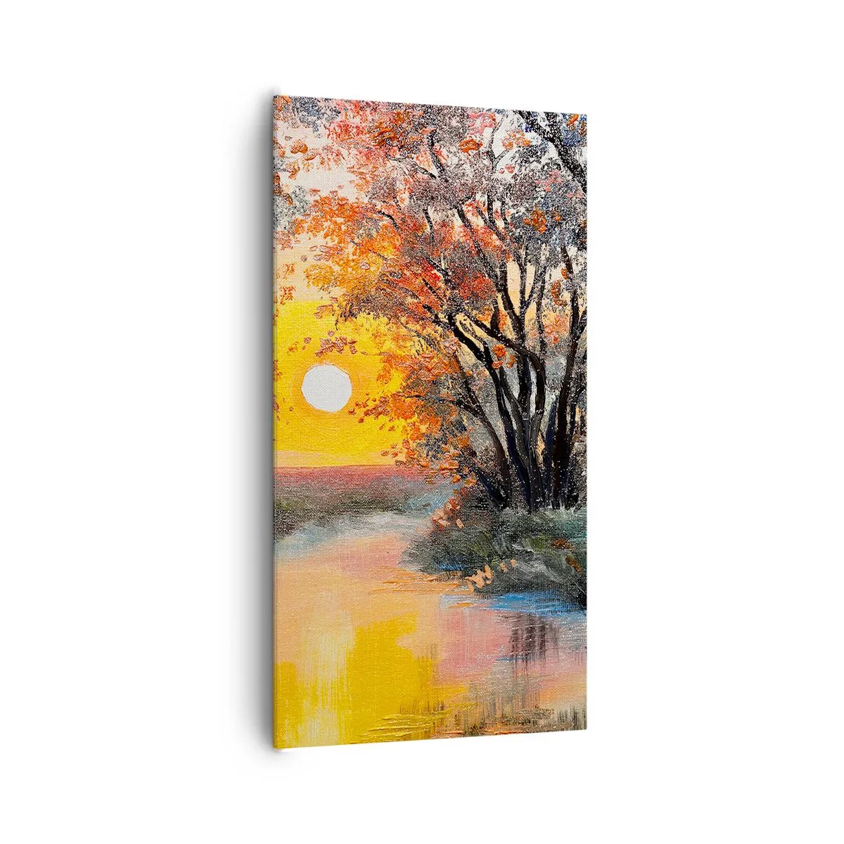Bild auf Leinwand - Leinwandbild - Herbststimmung - 65x120 cm