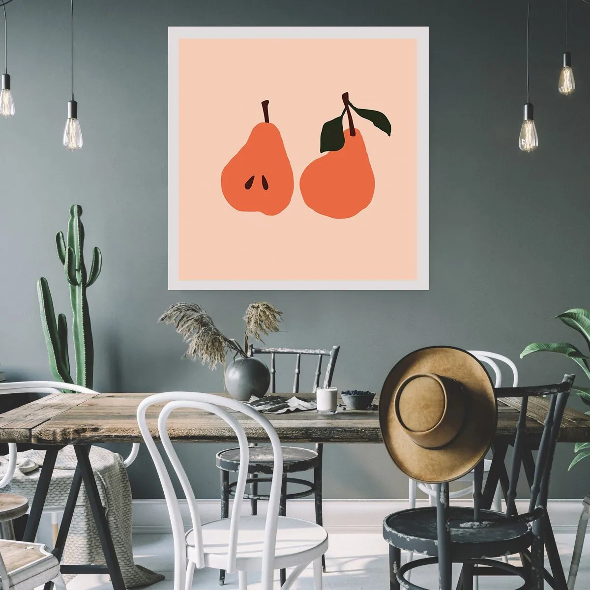 Poster - Pure Süße - 40x40 cm