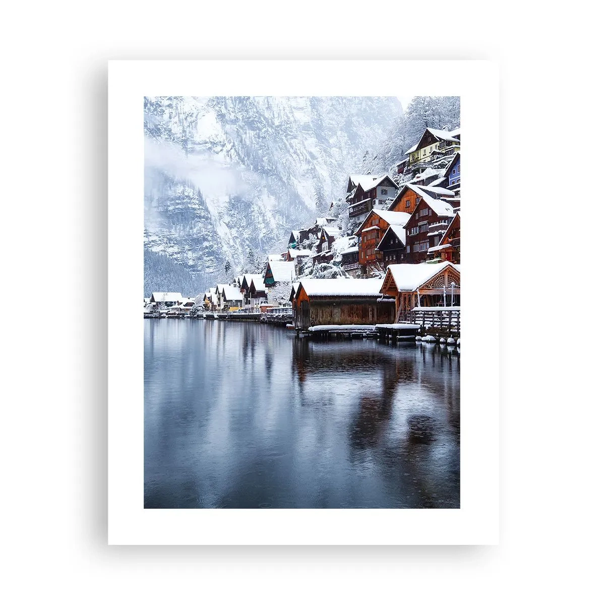 Poster - In winterlicher Dekoration - 40x50 cm