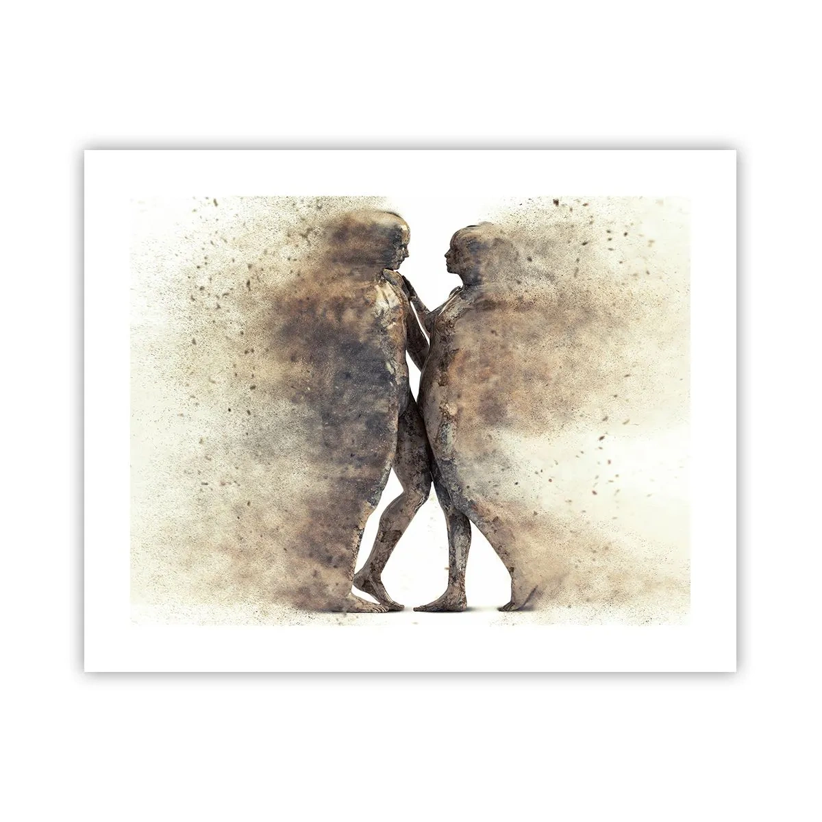 Poster - Sie erhoben sich aus dem Staub, um zu lieben - 50x40 cm