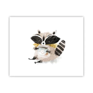 Poster - Mein Freund der Waschbär - 50x40 cm