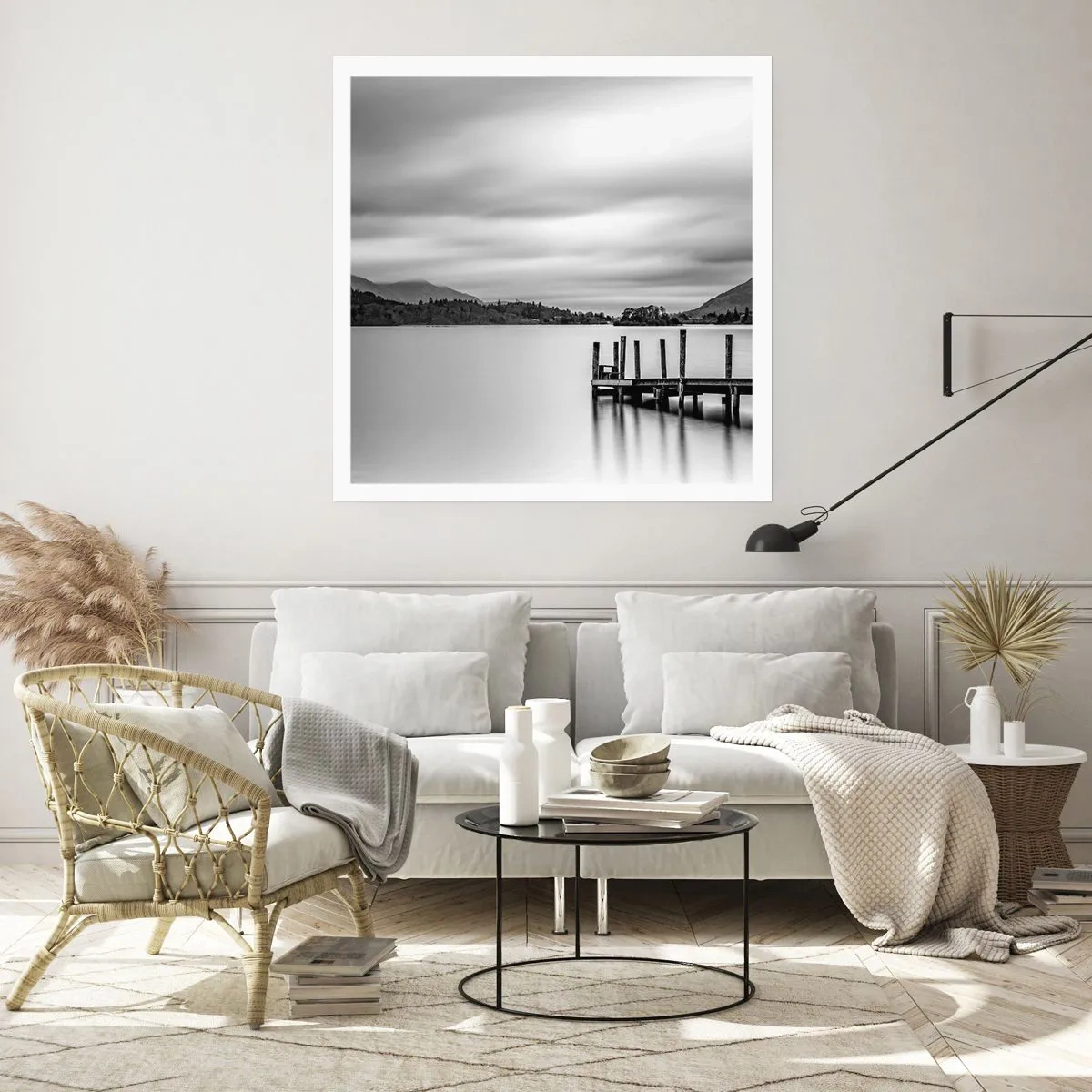 Poster - Milde und Kraft - 50x50 cm