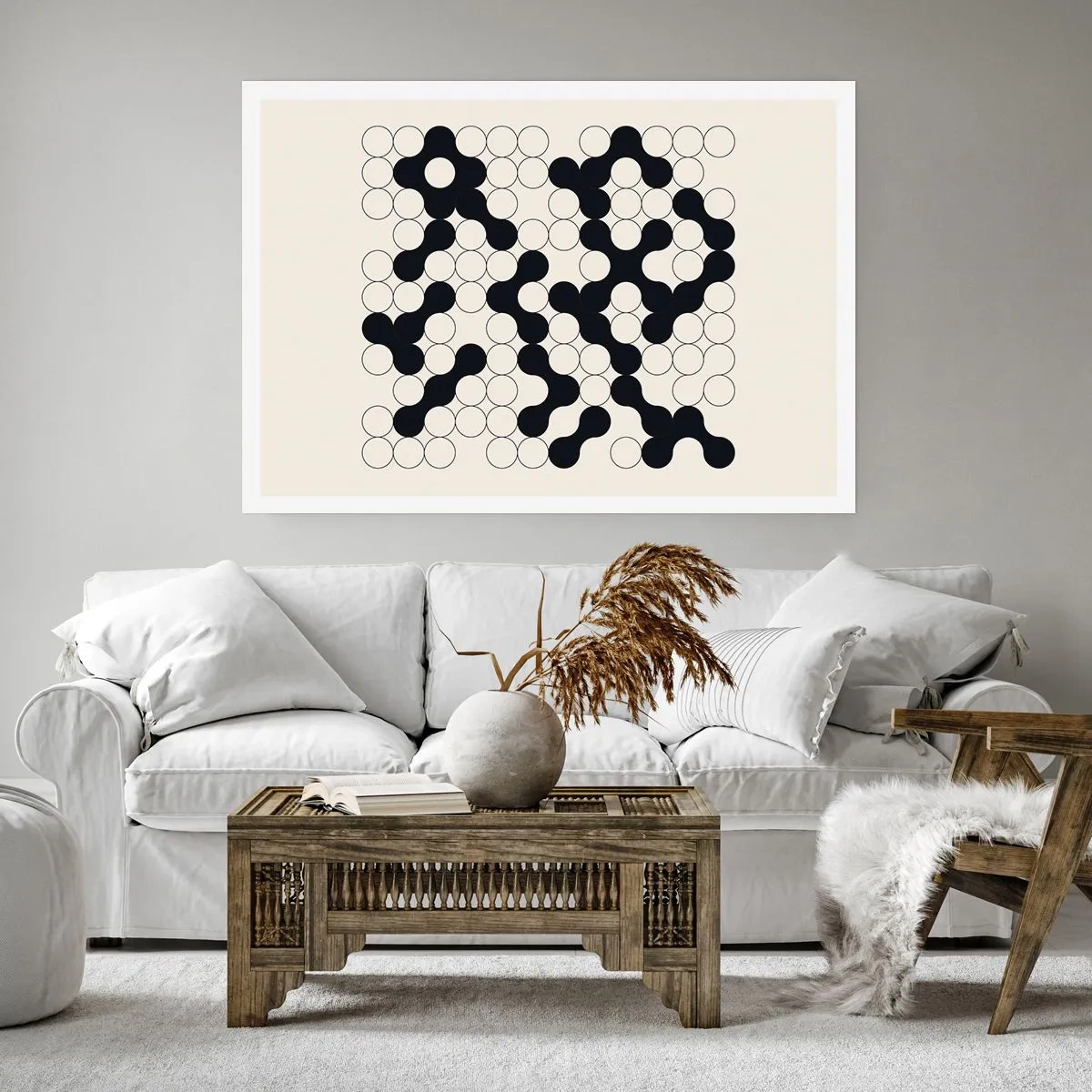 Poster - Chinesisches Spiel – Variation - 50x40 cm