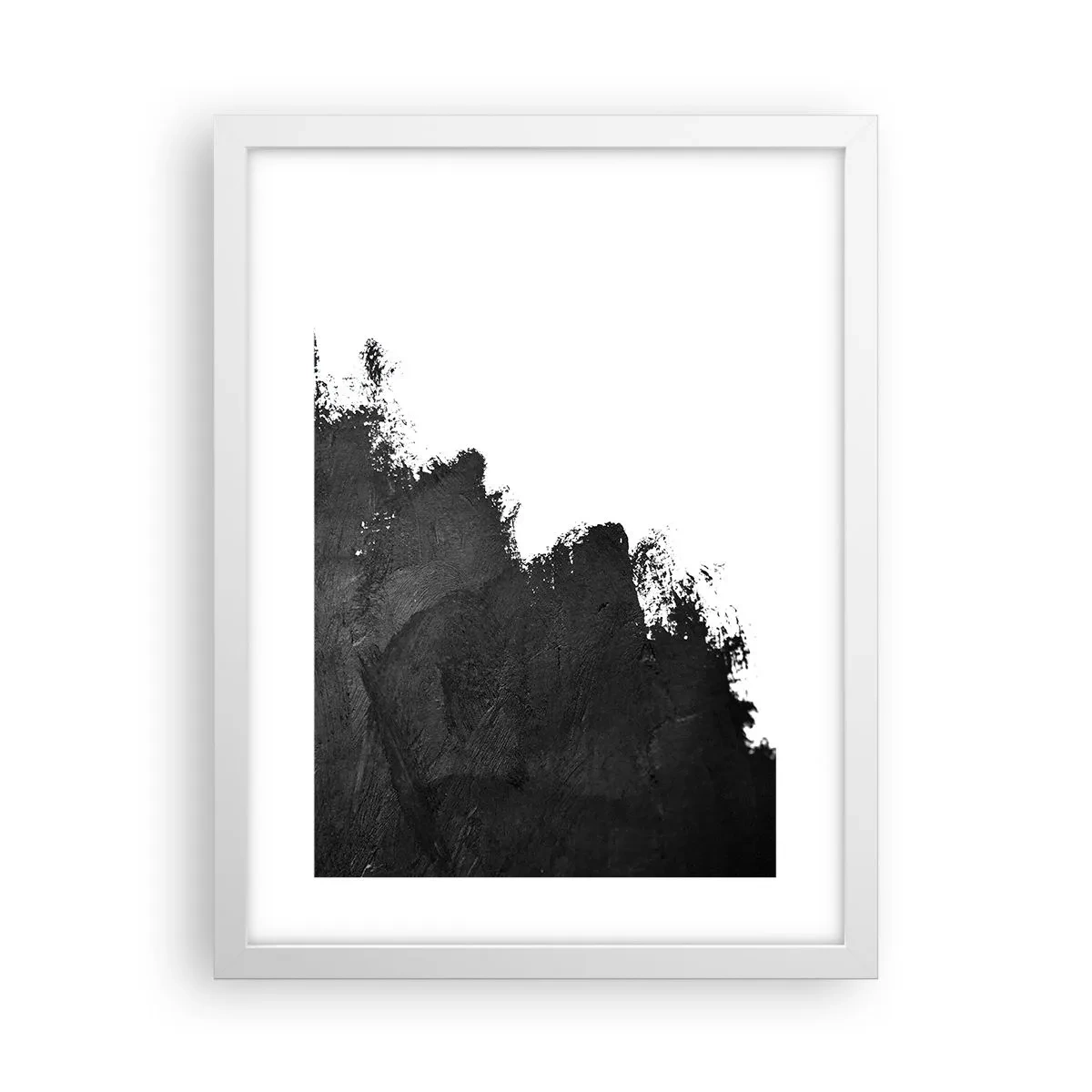 Poster in einem weißen Rahmen - Elemente: Erde - 30x40 cm