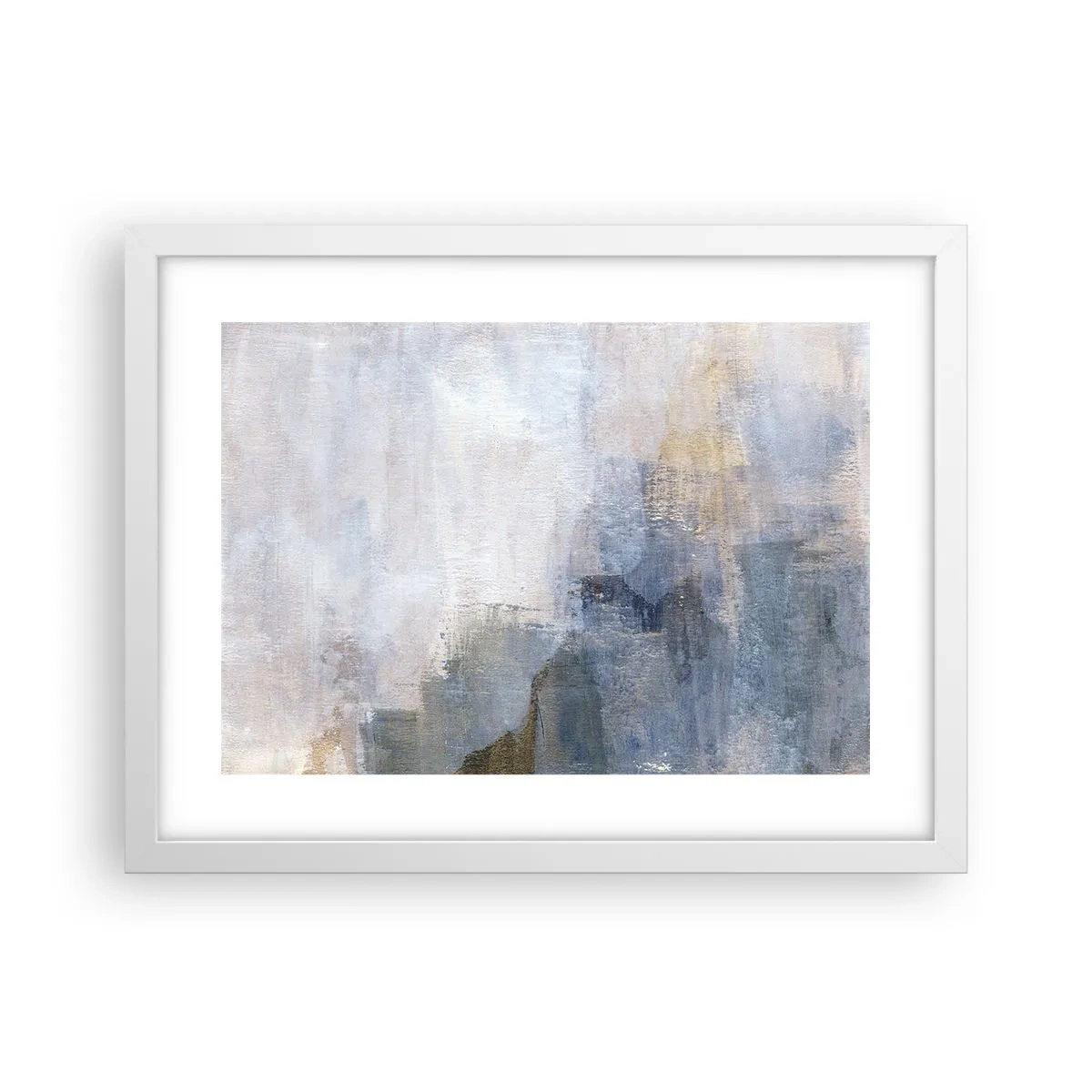 Poster in einem weißen Rahmen - Farbtöne und Akkorde - 40x30 cm