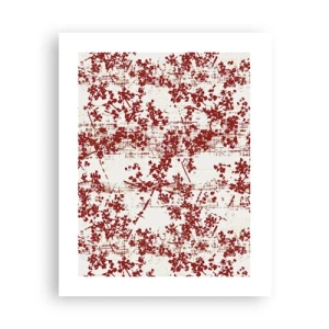 Poster - Wie alter Perkal - 40x50 cm