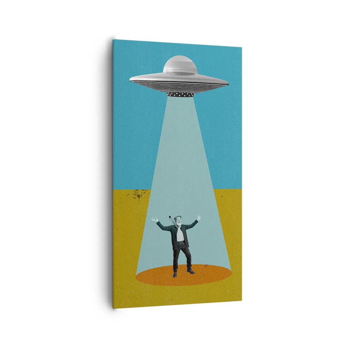 Bild auf Leinwand - Leinwandbild - Nahe Begegnung - 65x120 cm