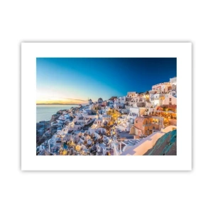 Poster - Die Essenz des Griechischen - 40x30 cm