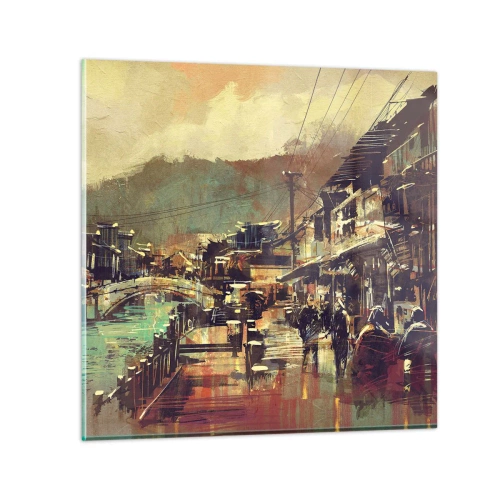 Glasbild - Bild auf glas - Das Leben als Reichtum an Grau - 30x30 cm