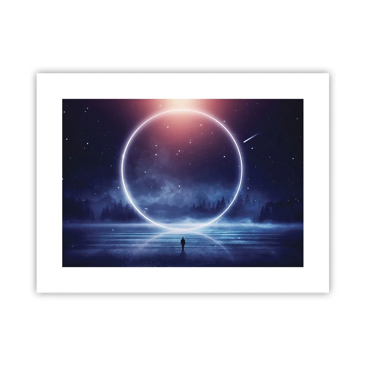 Poster - Sie sind schon da ... - 40x30 cm