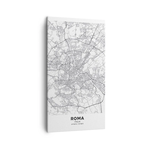 Bild auf Leinwand - Leinwandbild - Römischer Kreis - 45x80 cm