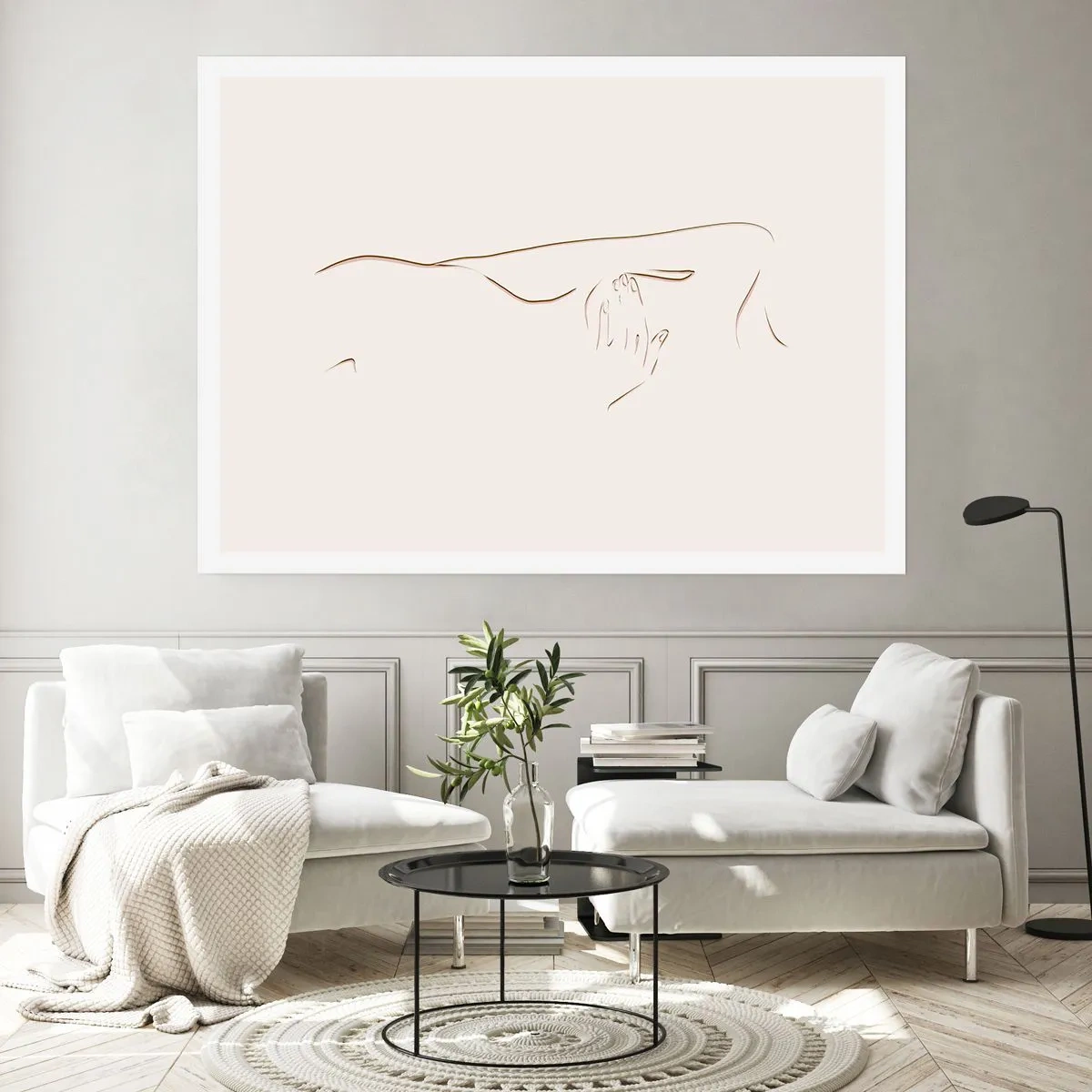 Poster - Die Form des Verlangens - 70x50 cm