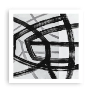 Poster - Bautiefe - 60x60 cm