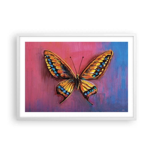 Poster in einem weißen Rahmen - Ein Juwel der Natur - 70x50 cm