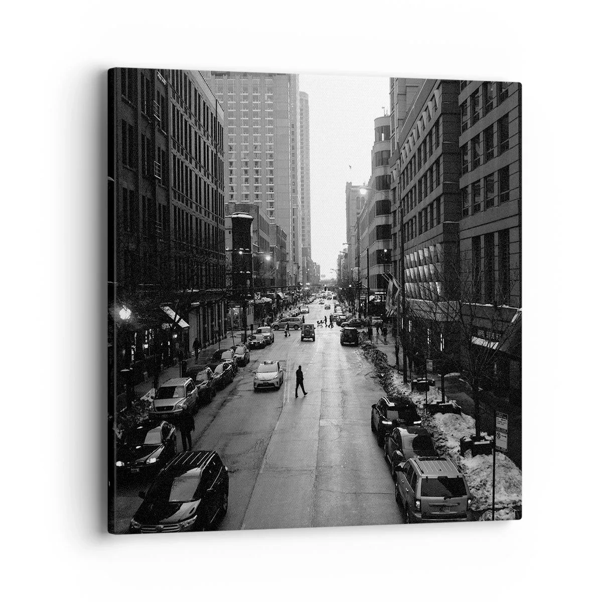 Bild auf Leinwand - Leinwandbild - Ein weiterer Tag wie jeder andere Tag - 40x40 cm