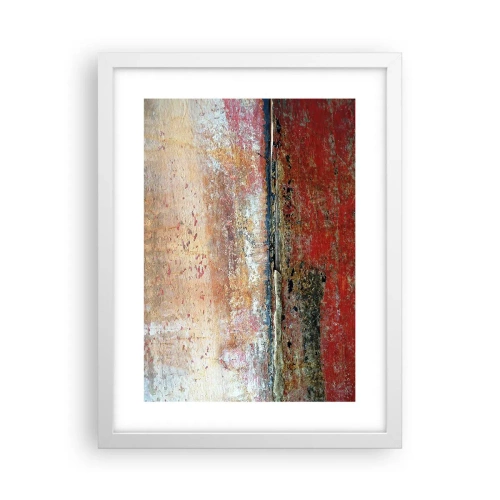 Poster in einem weißen Rahmen - Vielleicht liegt es am Meer - 30x40 cm