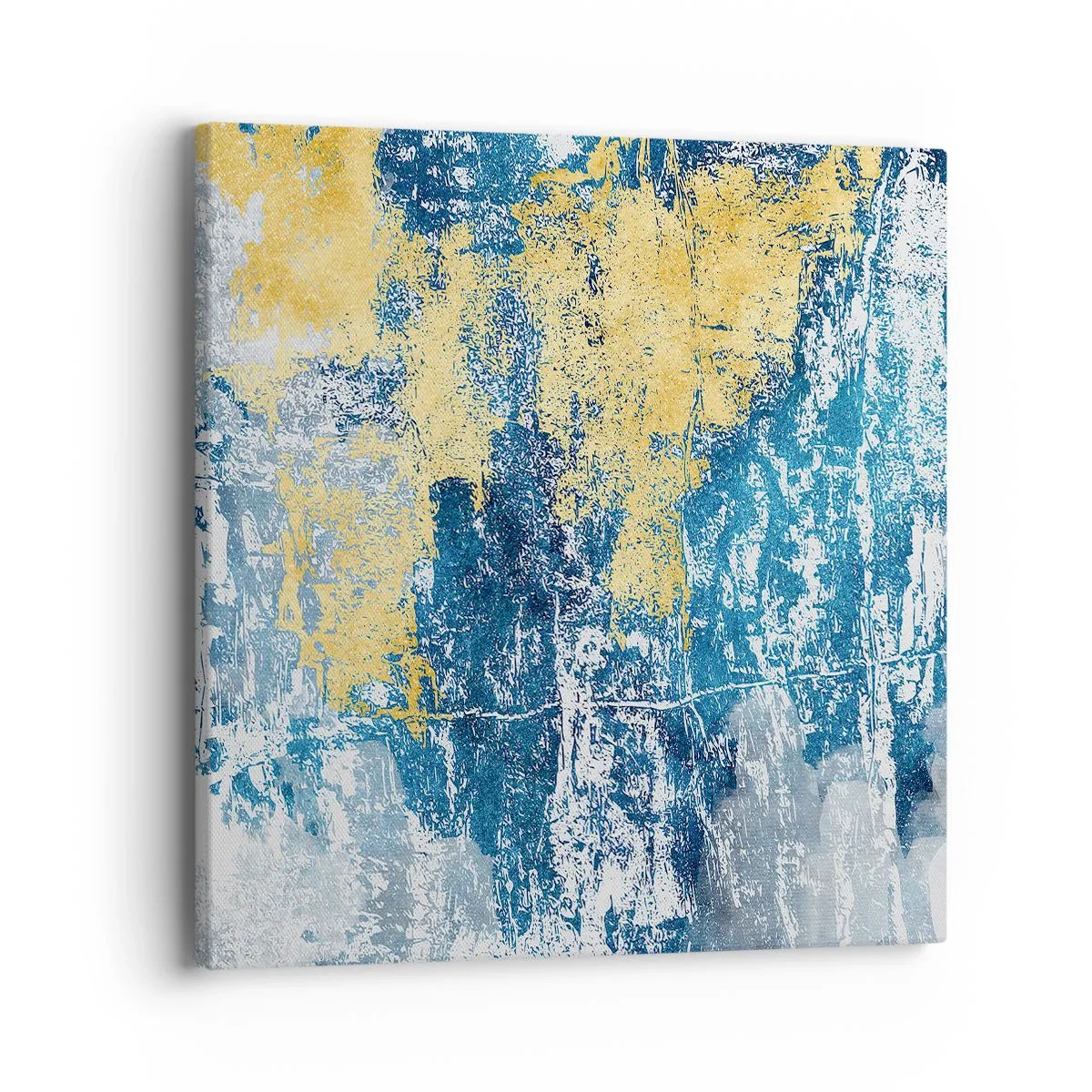 Bild auf Leinwand - Leinwandbild - Abstraktion voller Wetter - 40x40 cm