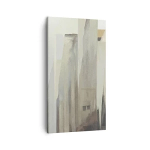 Bild auf Leinwand - Leinwandbild - Traum von der Stadt - 45x80 cm