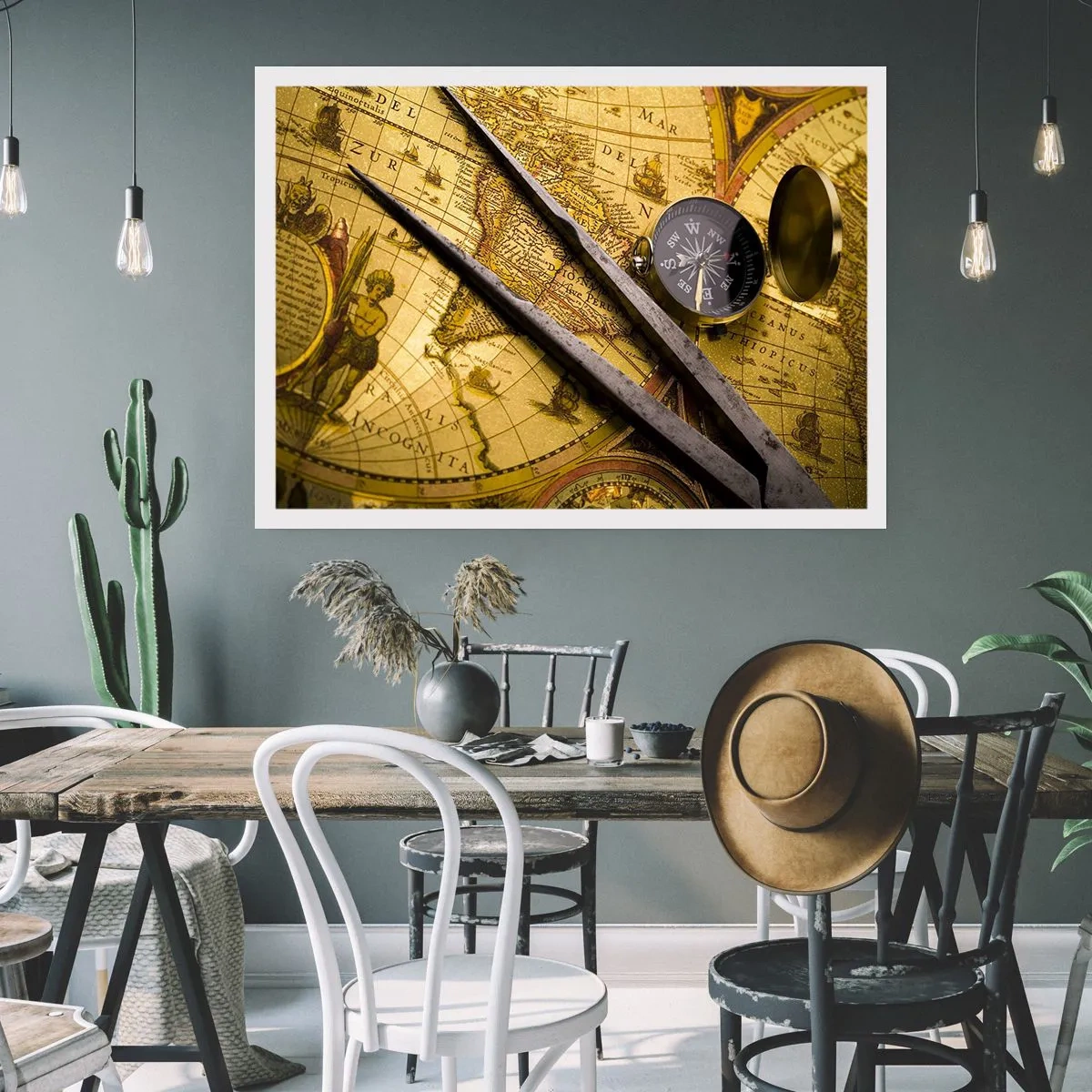 Poster - Wo sind diese Schätze? - 91x61 cm