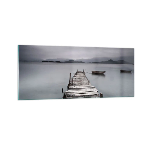 Glasbild - Bild auf glas - Du kannst morgen gehen - 100x40 cm