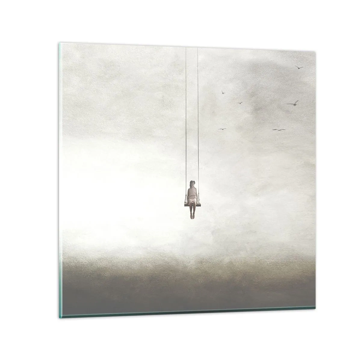 Glasbild - Bild auf glas - Ein Kind in uns - 30x30 cm